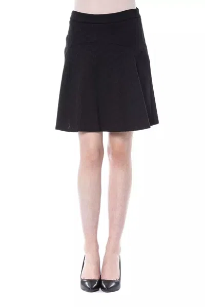 Byblos Black Polyester Skirt In Black