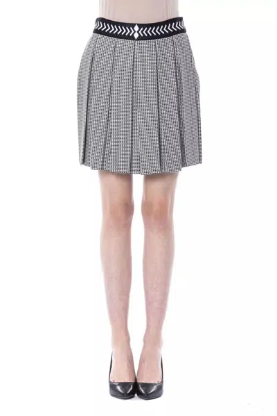 Shop Byblos Chic Monochrome Tulip Women's Skirt In Multi