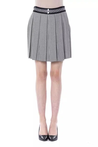 Byblos Chic Monochrome Tulip Women's Skirt In Multi