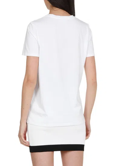 Shop Balmain T-shirts And Polos White