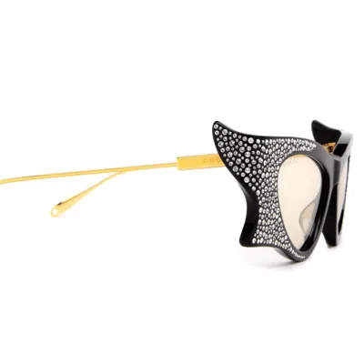 Gucci Eyewear Geometric Frame Sunglasses In Black