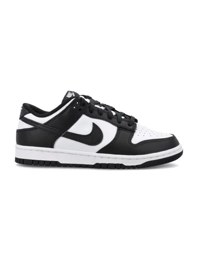 Shop Nike Dunk Low Retro Sneakers In White/black