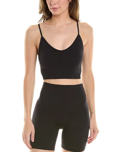Spiritual Gangster Row Crop In Black