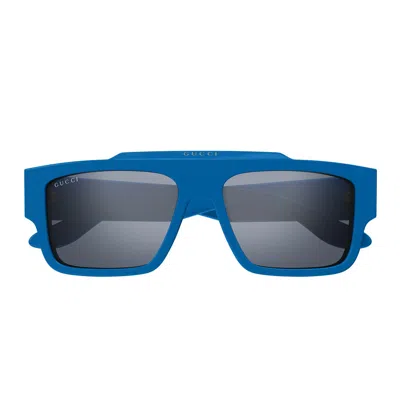 Gucci Eyewear Sunglasses In Blue