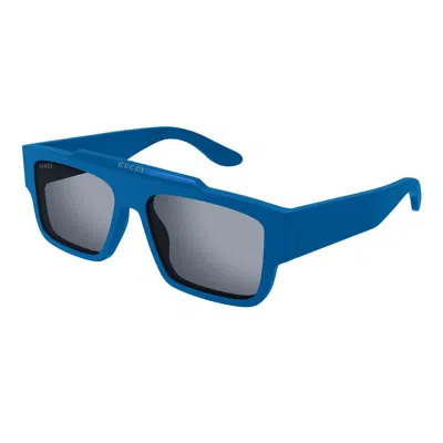 Gucci Eyewear Sunglasses In Blue