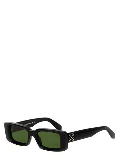 Shop Off-white 'arthur' Sunglasses In Black