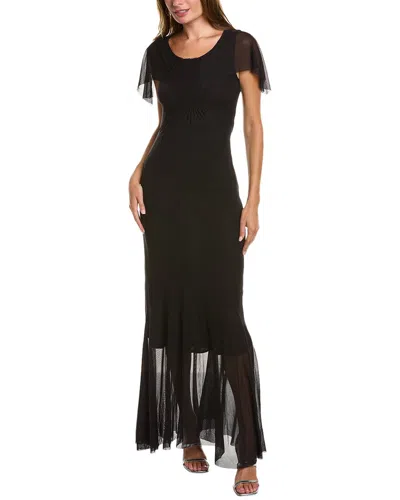 Shop Norma Kamali Lily Gown In Black