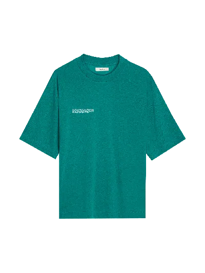 Pangaia Mens Dna Frutfiber T-shirt In Scarab Teal