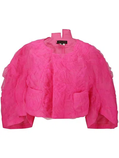 Shop Comme Des Garçons Jacket Clothing In Pink & Purple