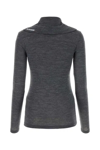 Shop Jil Sander Knitwear In Grey