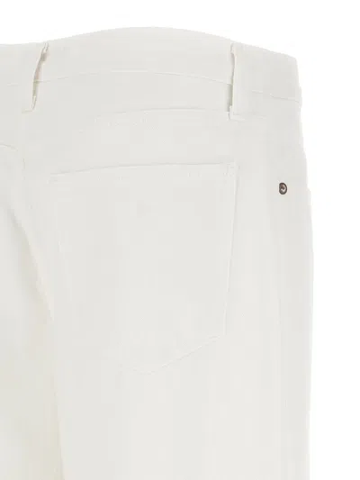 Shop Agolde 'low Slung Baggy' Jeans In White