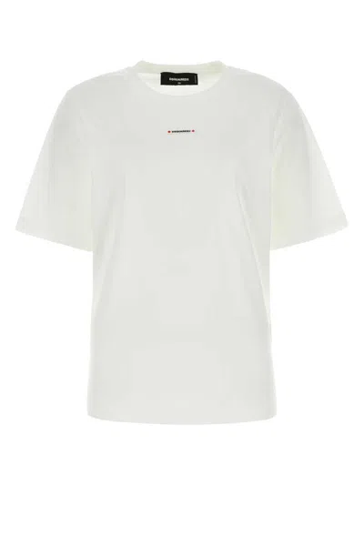 Shop Dsquared2 T-shirt In White