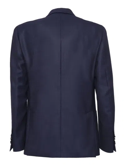 Lardini Single-breasted Jacket In Multicolor