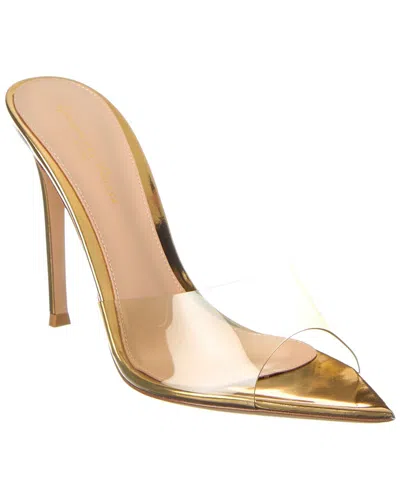 Gianvito Rossi Elle Mule In Gold
