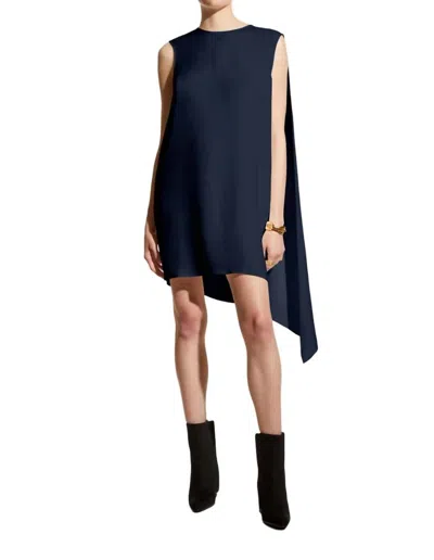 Careste Matilde Mini Dress In Midnight Blue In Blue