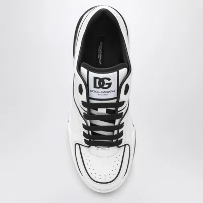 Dolce & Gabbana New Roma Leather Low-top Sneakers In White