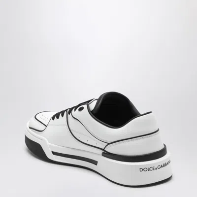 Dolce & Gabbana New Roma Leather Low-top Sneakers In White