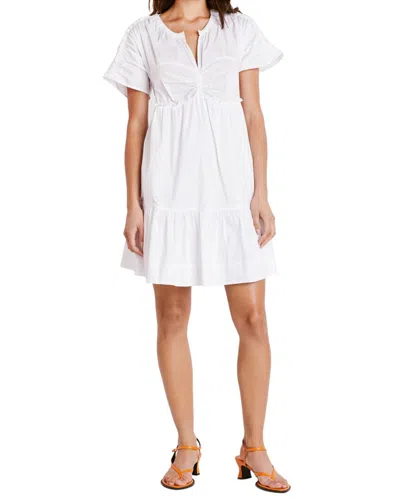 Shop Tanya Taylor Amaria Mini Dress In White