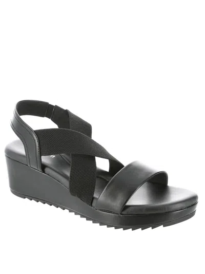EASY SPIRIT LUCILLE 3 WOMENS FAUX LEATHER SLINGBACK SANDALS 