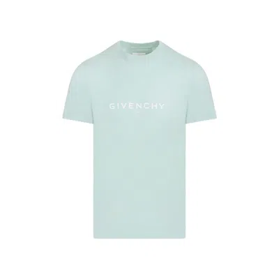 Shop Givenchy T-shirts & Tops In Aqua Green