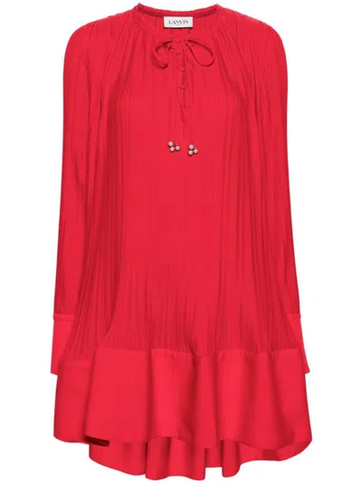 Shop Lanvin Dresses In Web