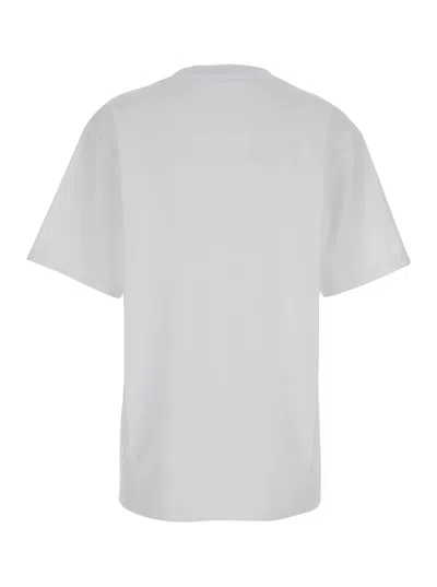 Maison Kitsuné Flash Fox Relaxed Tee-shirt In White