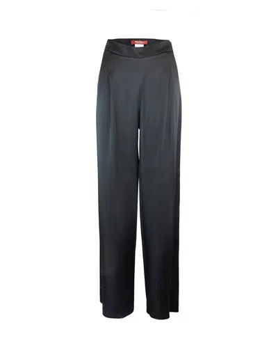 Shop Max Mara Studio Pants In Black