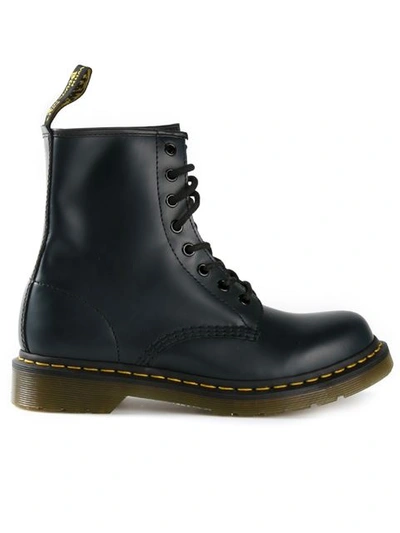 Dr. Martens Lace-up Ankle Boots In スチールグレー