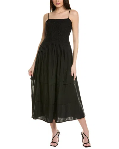 Shop Tanya Taylor Teagan Maxi Dress In Black