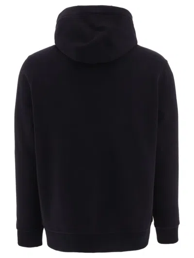 Shop Burberry "ansdell" Hoodie In Black