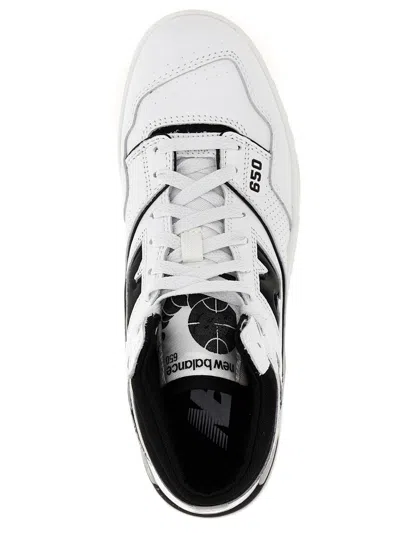 New Balance High-top Sneakers With Perforated Rubber Sole In Multicoloured