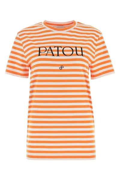 Shop Patou T-shirt In Stripped