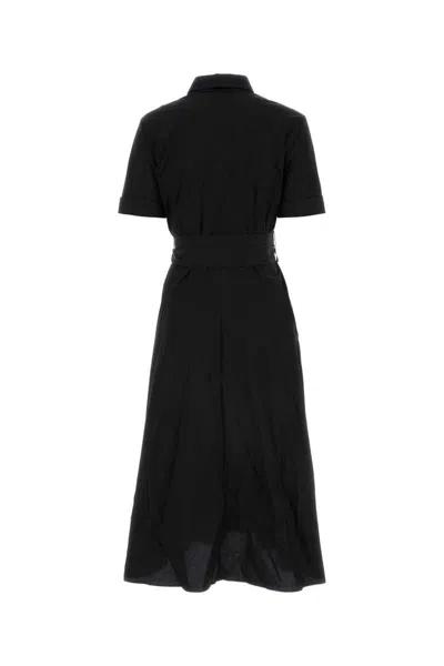 Shop Woolrich Dress In Black
