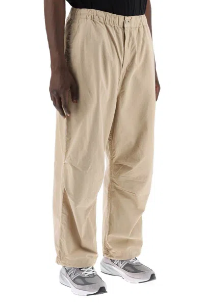 Shop Carhartt Wide-leg Judd Pants In Beige