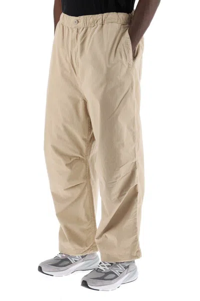 Shop Carhartt Wide-leg Judd Pants In Beige