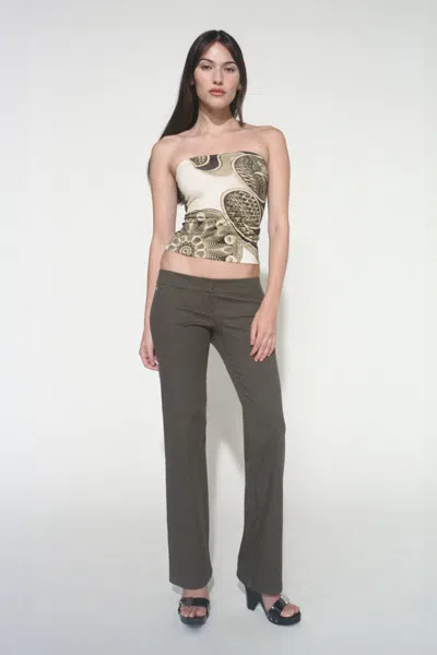 Pf24 Haley Top In Fortune Print