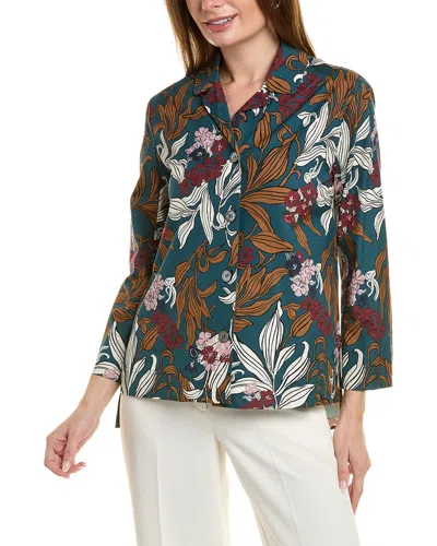 Max Mara S  Fauna Shirt In Blue