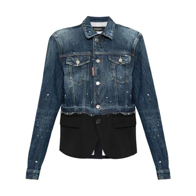 Dsquared2 Logo-patch Cotton Jacket