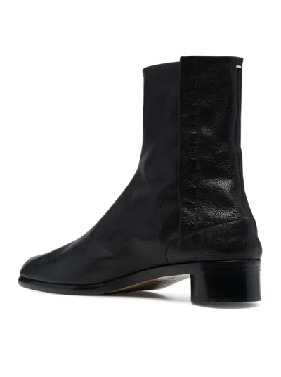 Shop Maison Margiela Boots Shoes In Black