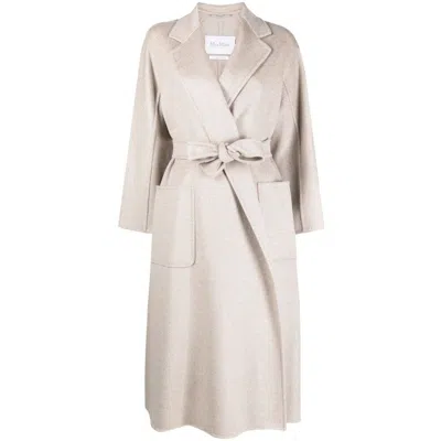 Shop Max Mara Coats In Neutrals