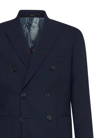 Shop Paul Smith Jackets In Very Dark Navy