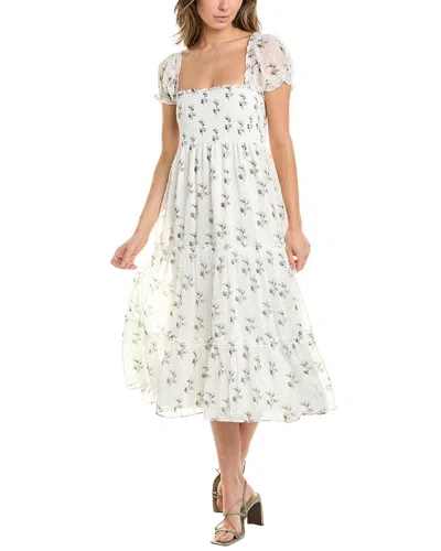 Shop Opt O. P.t. Cypress Midi Dress In White