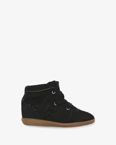 Shop Isabel Marant Bobby Sneakers In Black