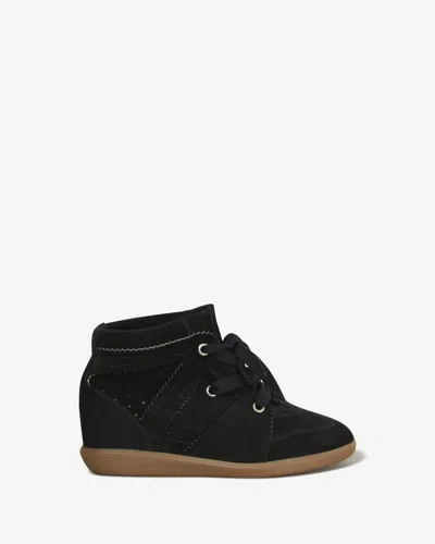 Shop Isabel Marant Bobby Sneakers In Black