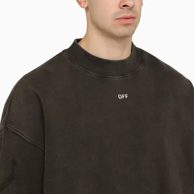 Shop Off-white Black Skate S.matthew Sweatshirt Men