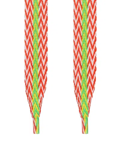 Naked Wolfe Man Slide Laces Zig Zag Orange/green