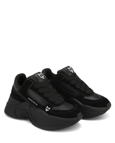 Naked Wolfe Temple Black Leather/suede