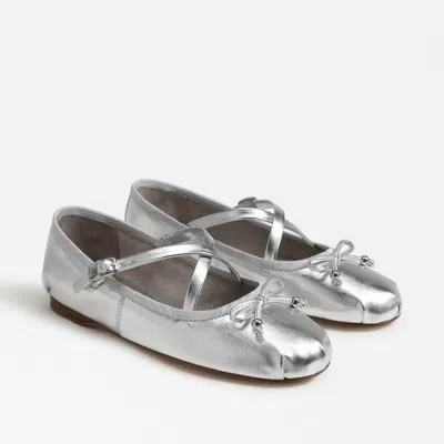 Circus.ny Women's Zuri Flats In Silver In Silver