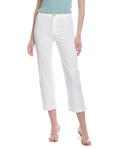 Max Mara S  Sospiro Linen-blend Trouser In White