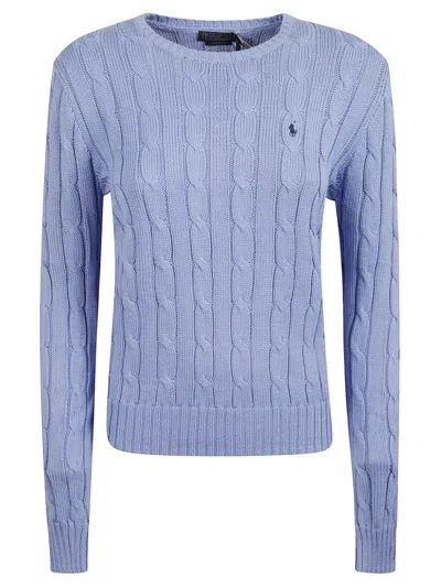 Shop Ralph Lauren Sweaters In New Litchfield Blue